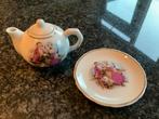 Mini theepotje met schaaltje, Ophalen of Verzenden