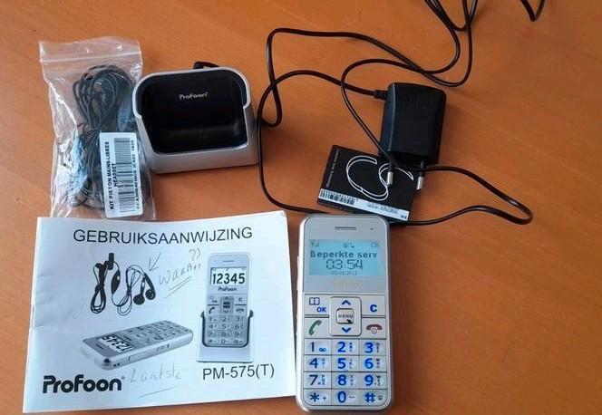 Profoon PM-515(T) Seniorentelefoon gsm, Telecommunicatie, Mobiele telefoons | Overige merken, Gebruikt, Zonder abonnement, Zonder simlock
