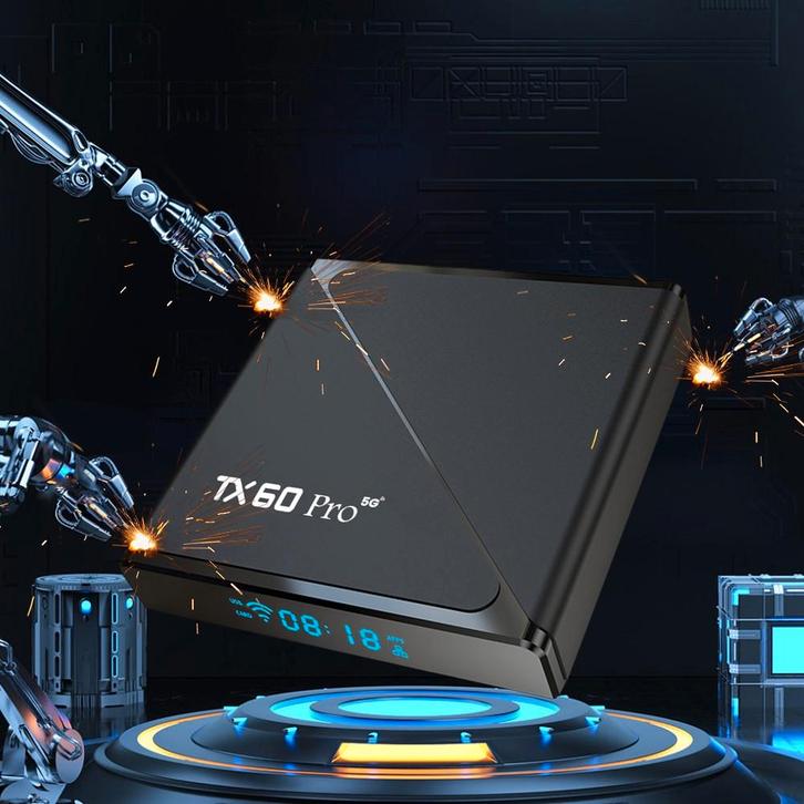 Android TV Box - Android 16, 16/256GB, Audio, Tv en Foto, Mediaspelers, Nieuw, Minder dan 500 GB, HDMI, USB 2.0, Optische audio