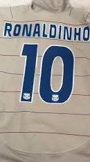 Beige Ronaldinho - FC Barcelona 04/05, Ophalen of Verzenden, Nieuw, Shirt
