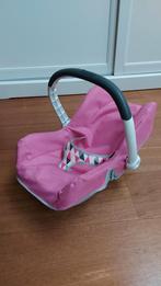Smoby poppen maxi cosi, Kinderen en Baby's, Speelgoed | Poppen, Ophalen, Zo goed als nieuw, Babypop
