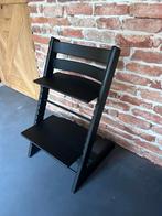 ✨Mat Zwarte stokke  Stokke Tripp Trapp – Nieuw Model, Ophalen, Zo goed als nieuw, Meegroeistoel