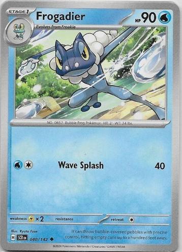 Stellar Crown,  Frogadier [uncommon] 40/142 beschikbaar voor biedingen