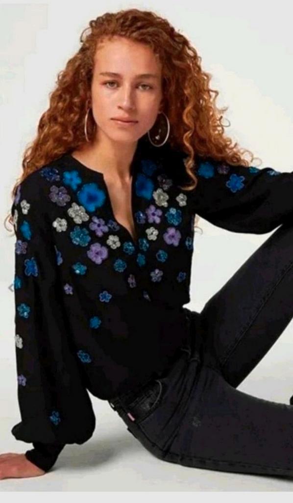 Fabienne Chapot Masha top/ blouse maat 38 *nieuw *, Kleding | Dames, Blouses en Tunieken, Nieuw, Maat 38/40 (M), Ophalen of Verzenden