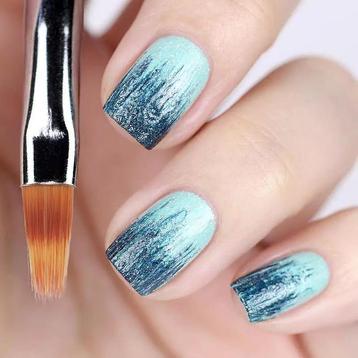 Ombre Nail Brush Nail Art Schilderen Pen Brush. Nagels. beschikbaar voor biedingen