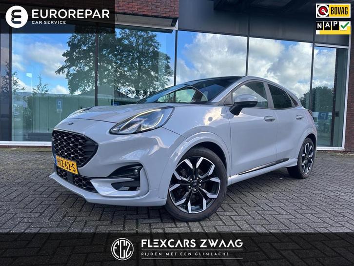 Ford PUMA 1.0 EcoBoost 155pk Hybrid - Automaat - Navi - Pano, Auto's, Ford, Bedrijf, Te koop, Puma, ABS, Airbags, Airconditioning