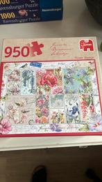 Nieuwe Jumbo puzzel 950 st fliwer stamps, Ophalen of Verzenden, 500 t/m 1500 stukjes, Nieuw