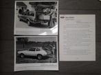 Ford Pinto  USA Persbericht modeljaar 1973 + 2x persfoto, Zo goed als nieuw, Ford, Ophalen