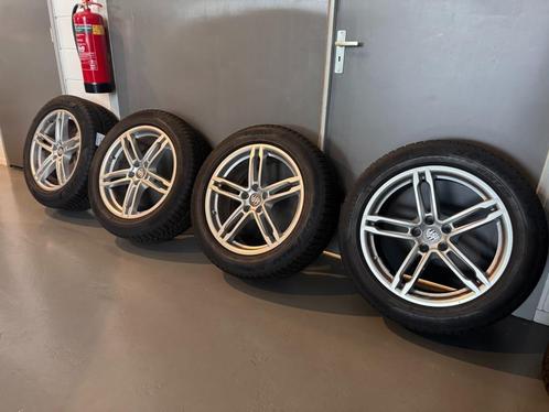 Porsche Macan originele breedset 19 inch winterbanden Pirell, Auto-onderdelen, Banden en Velgen, Banden en Velgen, Winterbanden