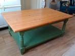 Landelijk brocante salontafel, Huis en Inrichting, Tafels | Salontafels, 100 tot 150 cm, Minder dan 50 cm, Rechthoekig, 50 tot 100 cm