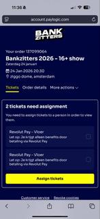Bankzitters show 24 januari 2026, Twee personen, Januari