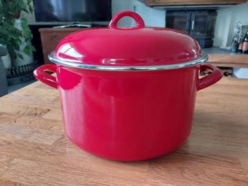 Rode soep/stamppotpan nieuw 26 cm inductie beschikbaar voor biedingen