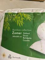 Dekbed 200x220 Bamboo zomer, Wit, Lilla24, Ophalen of Verzenden, Deken of Dekbed
