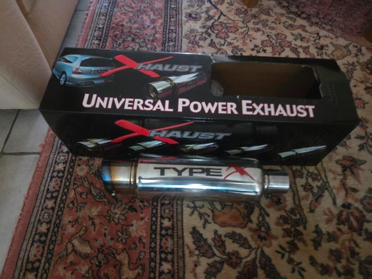 Universele uitlaat voor auto of motor ., Motoren, Tuning en Styling, Ophalen of Verzenden