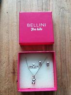 Zilveren sieraden set panda, Ophalen of Verzenden, Nieuw, Zilver, Oorbellen