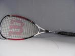 squash racket van Wilson hammer 155 met goede bespanning en, Ophalen of Verzenden, Zo goed als nieuw, Racket, Met hoes