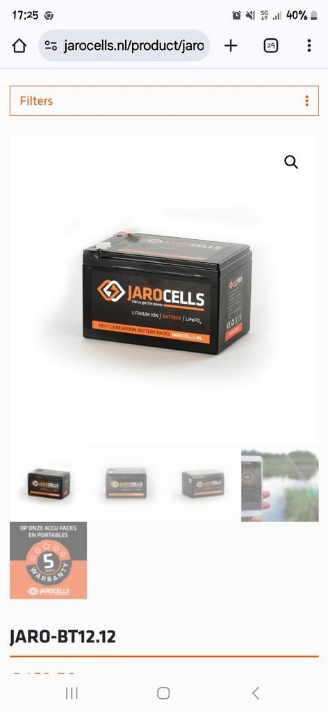 Jarocells 12.8 v 12 amp, Auto-onderdelen, Accu's en Toebehoren, Nieuw, Ophalen of Verzenden