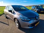 Renault Clio Energy TCe 90pk S&S 2014 Grijs, Auto's, Renault, Voorwielaandrijving, 898 cc, 565 kg, Origineel Nederlands