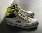 Lederen witte hoge sneakers Lacoste zgaNIEUW, Jongen of Meisje, Schoenen, Ophalen of Verzenden, Zo goed als nieuw