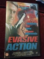 Evasive action op vhs, Cd's en Dvd's, VHS | Film, Actie en Avontuur, Gebruikt, Ophalen, Vanaf 16 jaar