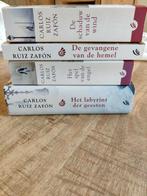 Carlos Ruiz Zafon Serie Kerkhof der Vergeten boeken ( nog 3), Ophalen of Verzenden, Zo goed als nieuw