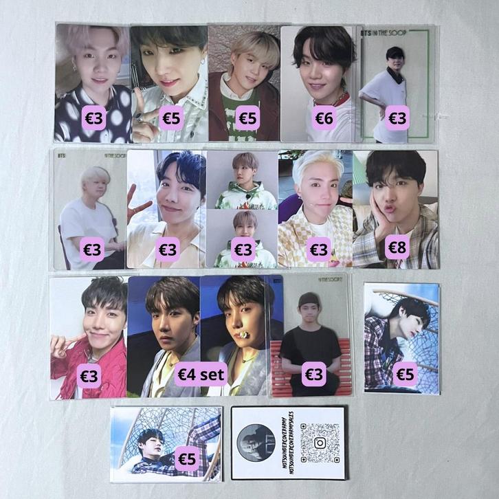 Bts photocards te koop, Cd's en Dvd's, Cd's | Wereldmuziek, Zo goed als nieuw, Aziatisch, Verzenden