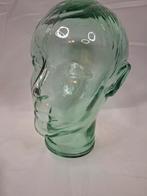 Vintage Glazen Koptelefoon Hoofd, Gebruikt, Ophalen of Verzenden, Glas, Minder dan 50 cm