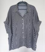 Oversized blouse met aparte halflange vleermuismouwen, Ophalen of Verzenden, Nieuw, Maat 46/48 (XL) of groter, Wit