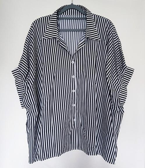 Oversized blouse met aparte halflange vleermuismouwen, Kleding | Dames, Blouses en Tunieken, Nieuw, Maat 46/48 (XL) of groter