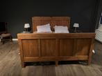 Antiek Grenen bed, Antiek en Kunst, Antiek | Meubels | Bedden, Ophalen of Verzenden