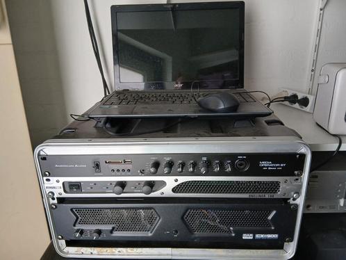 Geluids set compleet, zie omschrijving., Audio, Tv en Foto, Professionele Audio-, Tv- en Video-apparatuur, Zo goed als nieuw, Audio