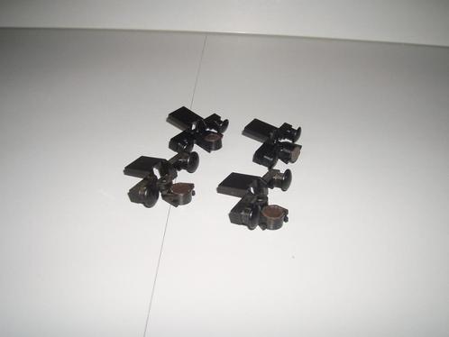 Lego 4 9 volt TREIN Stootbumpers Zwart in perfecte staat!!, Kinderen en Baby's, Speelgoed | Duplo en Lego, Zo goed als nieuw, Lego