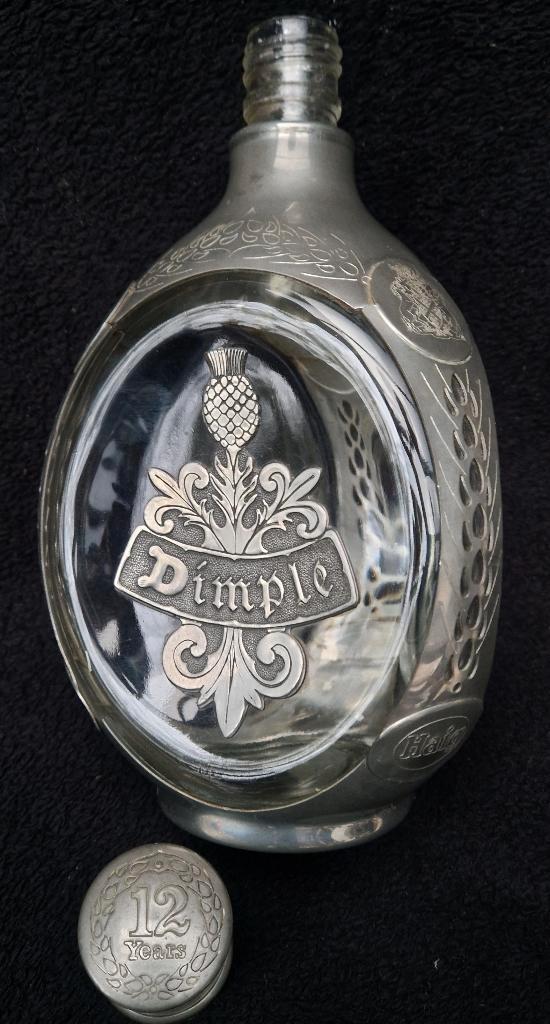 Exclusieve reclame WHISKY karaf 12jr. DIMPLE  HAIG compleet, Verzamelen, Merken en Reclamevoorwerpen, Gebruikt, Verpakking, Ophalen of Verzenden