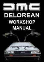 De Lorean DMC Workshop manual op DVD in PDF formaat, Verzenden