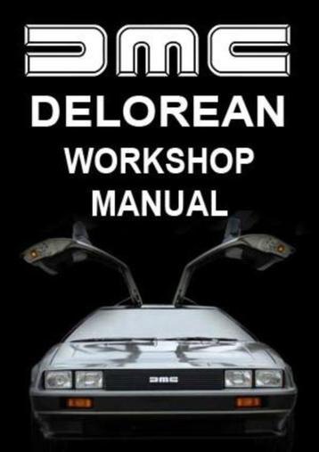 De Lorean DMC Workshop manual op DVD in PDF formaat beschikbaar voor biedingen