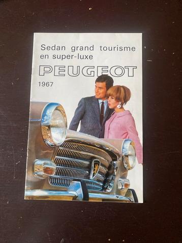 Peugeot Brochure 1967 - Sedan Grand Tourisme beschikbaar voor biedingen