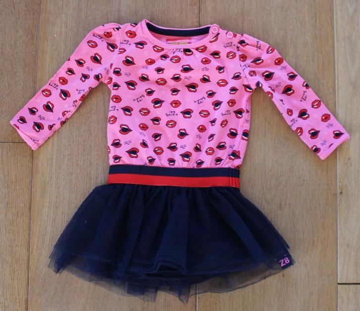 Jurk van Z8 maat 74, Kinderen en Baby's, Babykleding | Maat 74, Zo goed als nieuw, Meisje, Jurkje of Rokje, Ophalen of Verzenden