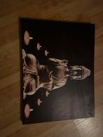 Schilderij met Boeddha en kaarsen, Ophalen, Gebruikt