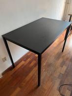 Ikea zwarte tafel, Huis en Inrichting, Tafels | Eettafels, Ophalen, 50 tot 100 cm, Zo goed als nieuw, Vier personen