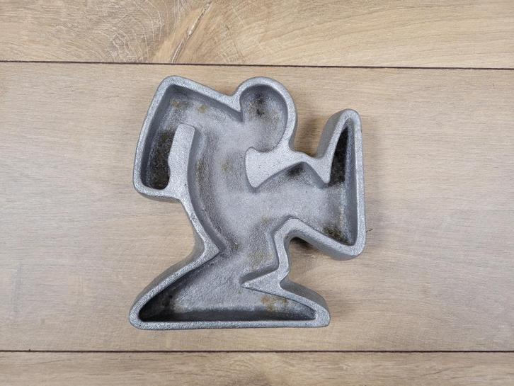 La Linea - Osvaldo Cavandoli Asbak, Antiek en Kunst, Kunst | Designobjecten, Ophalen of Verzenden