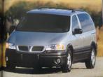Pontiac Montana 2000 Brochure, Verzenden, Overige merken