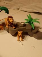 3239 Playmobil Leeuwenfamilie met Rots, Ophalen of Verzenden, Gebruikt, Los playmobil
