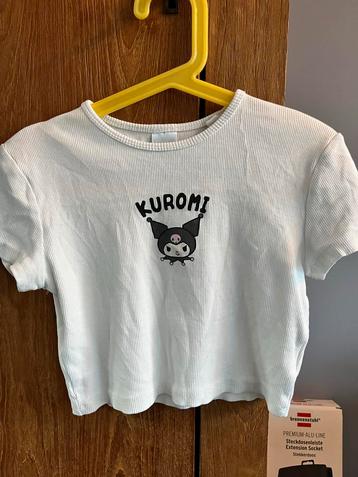 Kuromi Crop Top - Maat 128 beschikbaar voor biedingen
