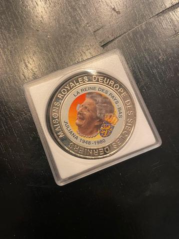 Congo 5 Francs Koningin Juliana Herdenkingsmunt beschikbaar voor biedingen