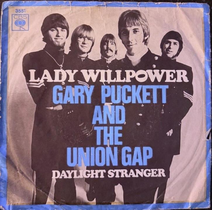 Gary Puckett & the Union Gap - Lady Willpower, Cd's en Dvd's, Vinyl Singles, Gebruikt, Single, Pop, 7 inch, Ophalen