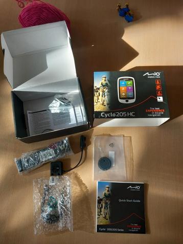 Mio Cyclo 205 HC Fietsnavigatie + Accessoires beschikbaar voor biedingen