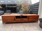 Home24 - Massief houten TV meubel - 220cm breed, Ophalen, Zo goed als nieuw, 200 cm of meer, Minder dan 100 cm