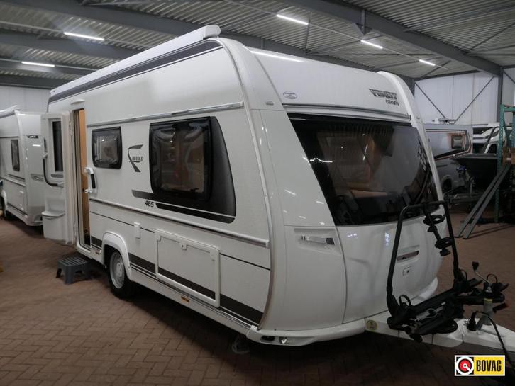 Fendt Bianco Activ 465 SGE Mover, Luifel, Fietsenrek, Caravans en Kamperen, Caravans, Bedrijf, tot en met 2, 1250 - 1500 kg, Overige