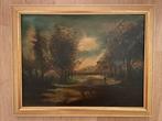 Landelijk schilderij, Antiek en Kunst, Kunst | Schilderijen | Klassiek, Ophalen