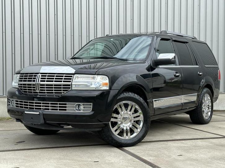 Lincoln Navigator 5.4 V8 7-Persoons - Leder - Incl BTW - Sch, Auto's, Lincoln, Bedrijf, Te koop, Navigator, 4x4, ABS, Airconditioning